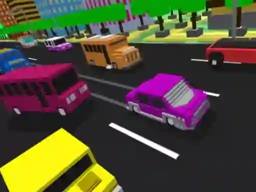 Hra Blocky Highway Racing online