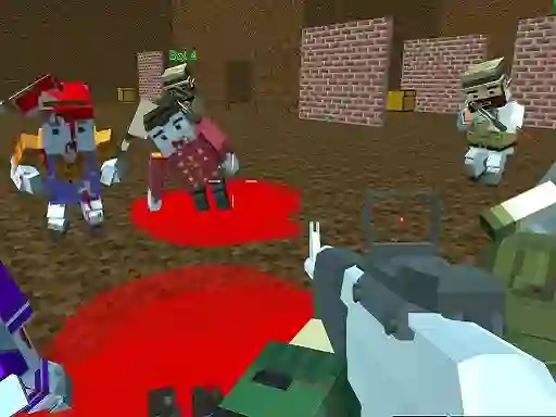 Hra Blocky Warfare The Aweper Zombie online