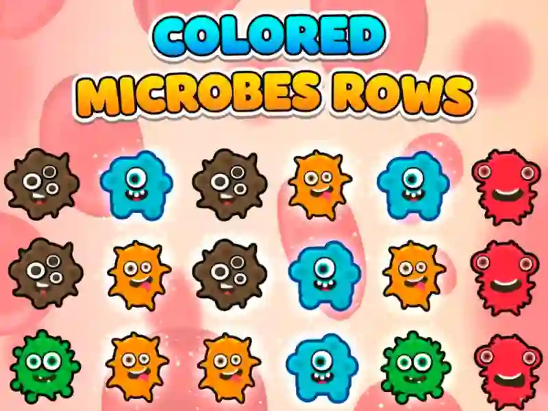 Hra Colored Microbes Rows online