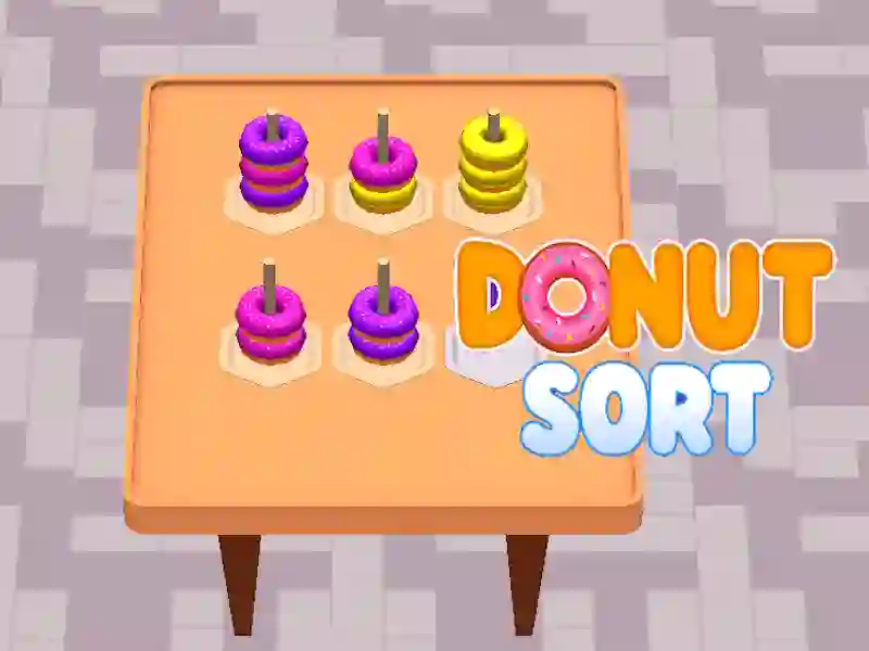 Hra Donut Sort online