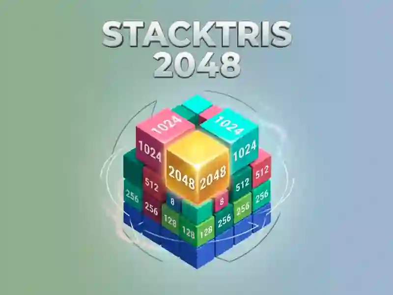 Hra Stacktris 2048 online