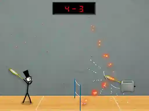 Hra Stick Figure Badminton 3 online