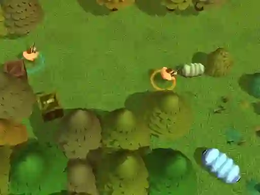 Hra Worms Combat Coop online