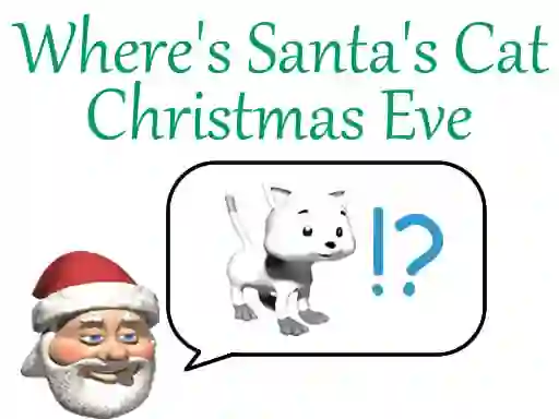 Hra Where's Santa's Cat Christmas Eve online