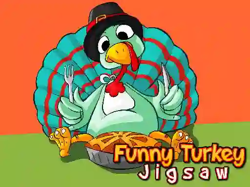 Hra Funny Turkey Jigsaw online
