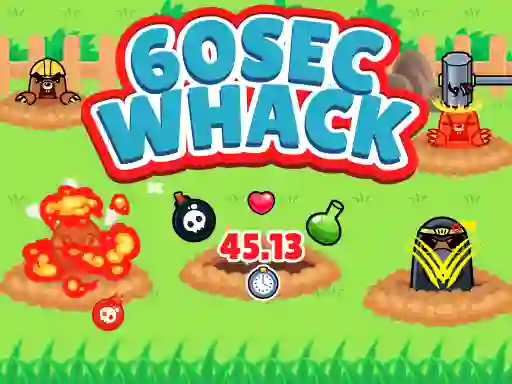 Hra 60 Second Whack online