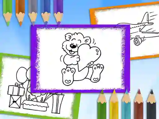 Hra Cartoon Coloring Book online