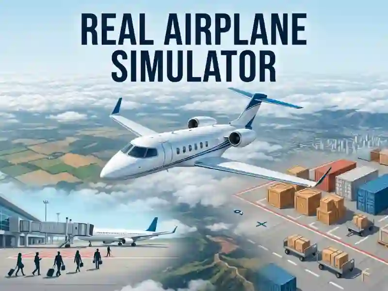 Hra Real Airplane Simulator online