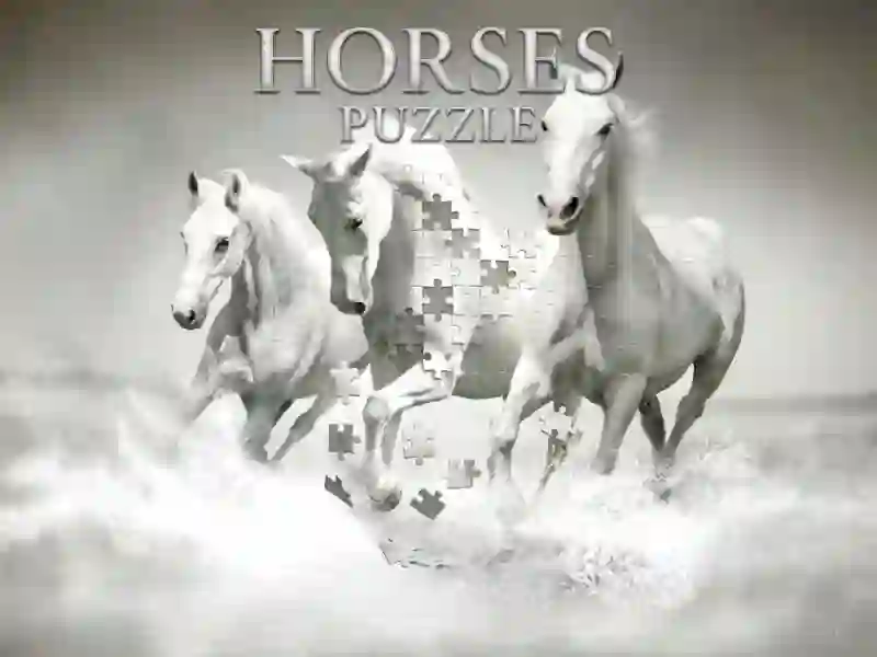 Hra Horses Puzzle online