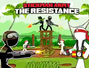 Hra Stickman Army: The Resistance online