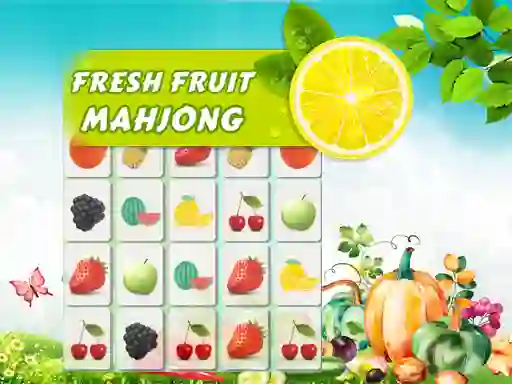Hra Fresh Fruit Mahjong online