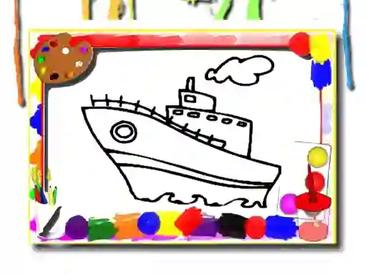Hra Back To School: Cartoon Coloring Time online