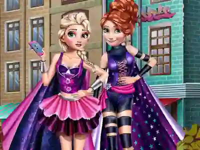 Hra Superhero Spring Princess Dress Up online