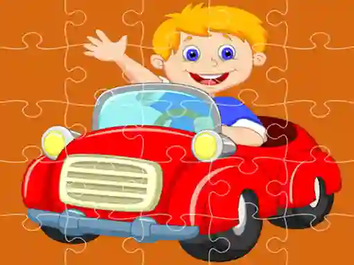 Hra Pedal Cars Jigsaw online