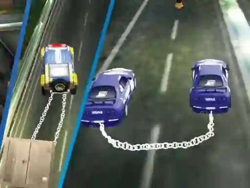 Hra Chained Impossible Driving Police Cars online