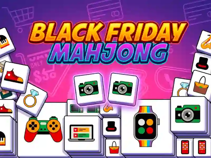Hra Black Friday Mahjong online
