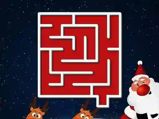 Hra Christmas Maze online