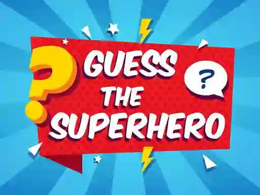 Hra Guess The Superhero online