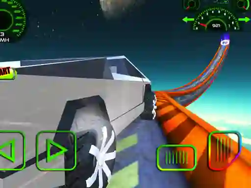 Hra Cyber Truck Race Climb online