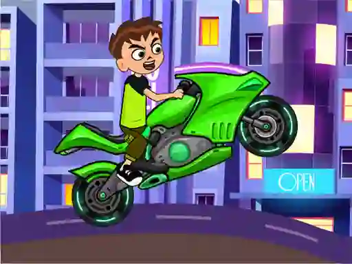 Hra Ben 10 Racer punk online