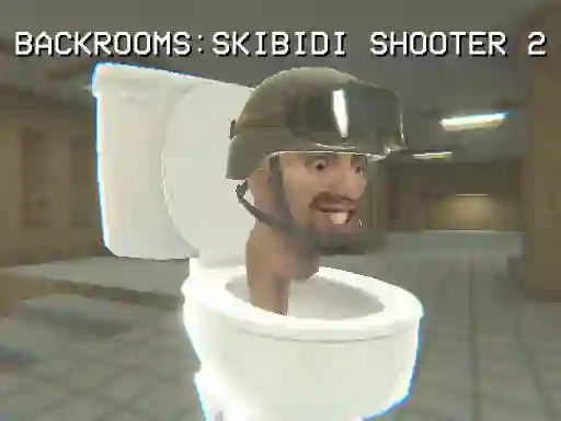 Hra Backrooms: Skibidi Shooter 2 online