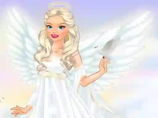 Hra Sweet angel dress up online