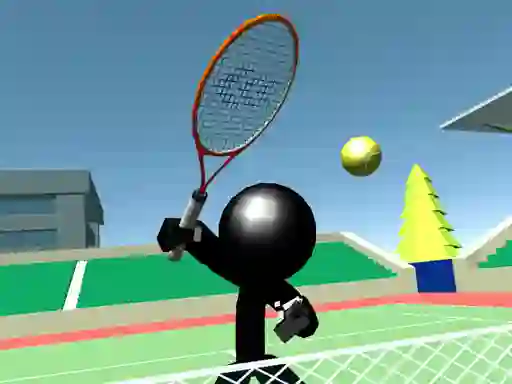 Hra Stickman Tennis 3D online