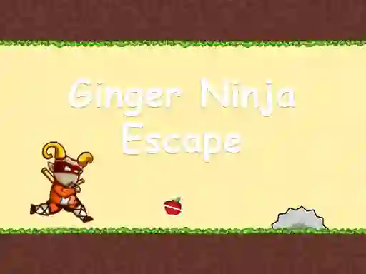 Hra Ginger Ninja Escape online