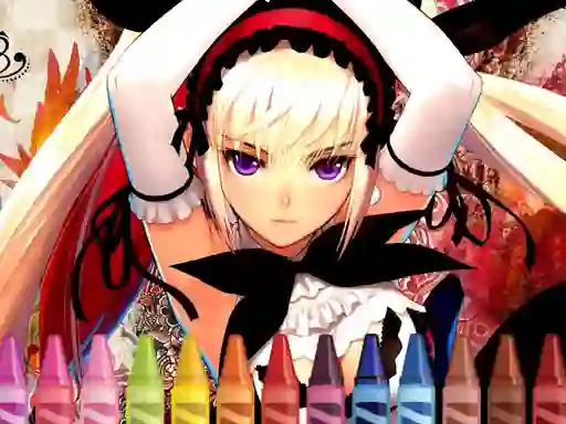 Hra 4GameGround Anime Manga Coloring online