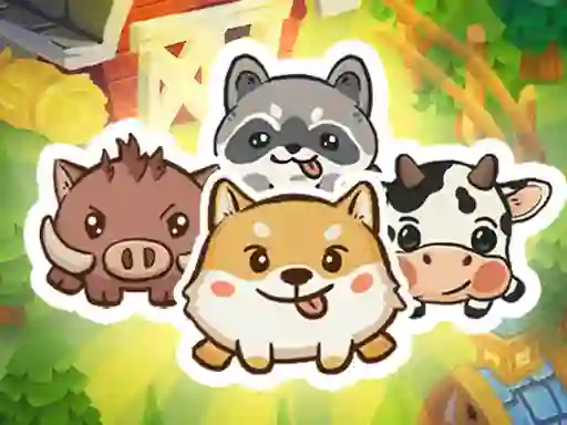 Hra Animal Sort Cute Game Puzzle online