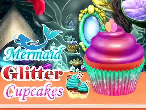 Hra Mermaid Glitter Cupcakes online