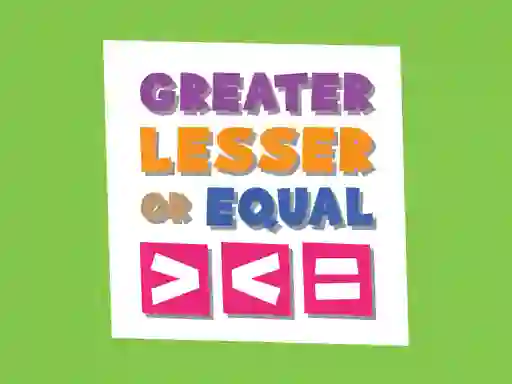 Hra Greater Lesser Or Equal online