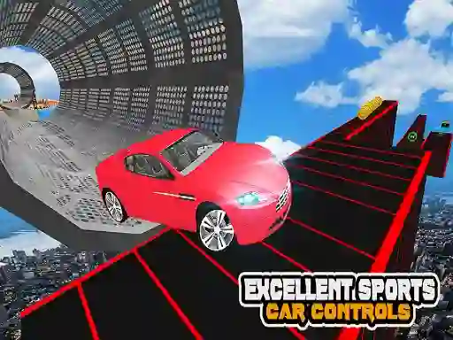 Hra Mega Car Ramp Impossible Stunt online