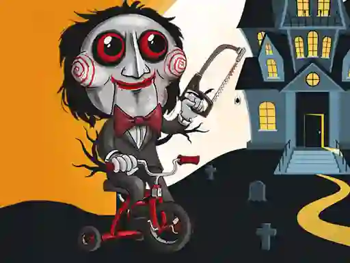 Hra Scary Faces Jigsaw online