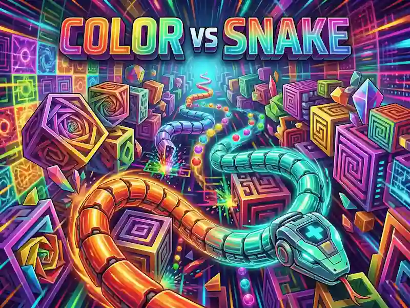Hra Color vs Snake online