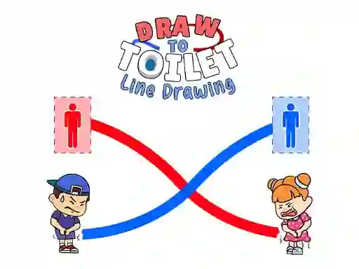Hra Draw To Toilet Line Drawing online