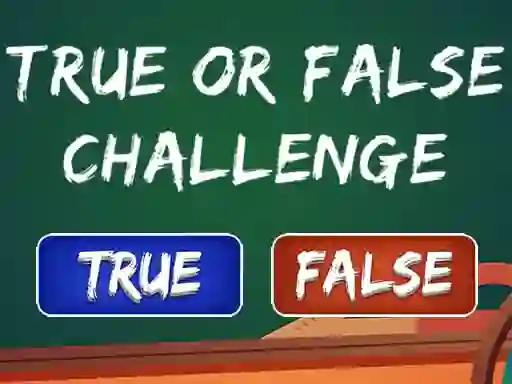 Hra  True Or False Challenge online
