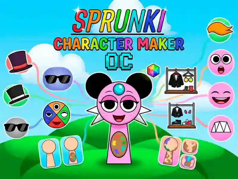 Hra Sprunki Character Maker OC online