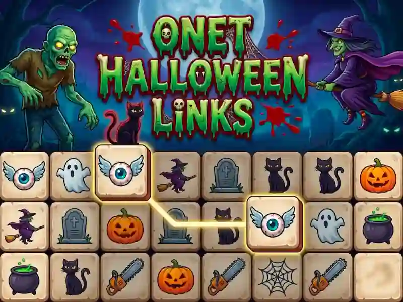 Hra ONet Halloween Links online