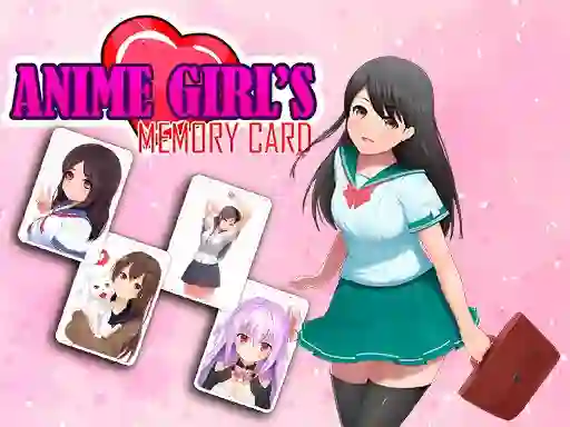 Hra Anime Girls Memory Card online
