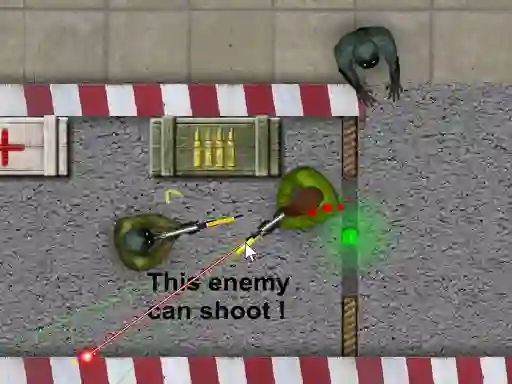 Hra Zombie Shooting 2D online
