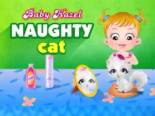 Hra Baby Hazel - naughty cat online