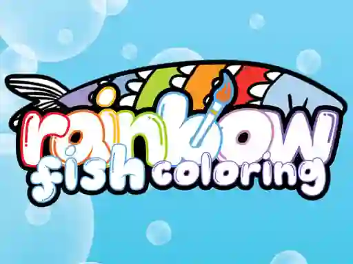 Hra Rainbow Fish Coloring online