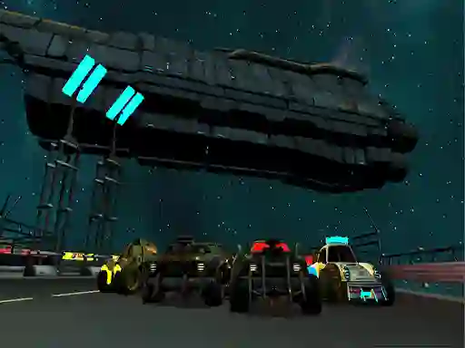 Hra Moon Car Stunt online