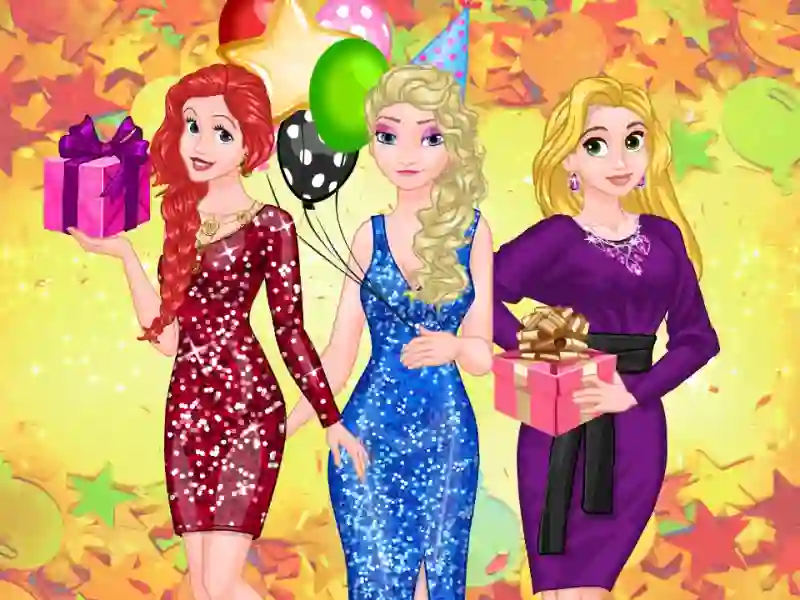 Hra Frosty Princess Party Surprise online