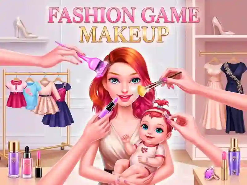 Hra Fahion game makeup online
