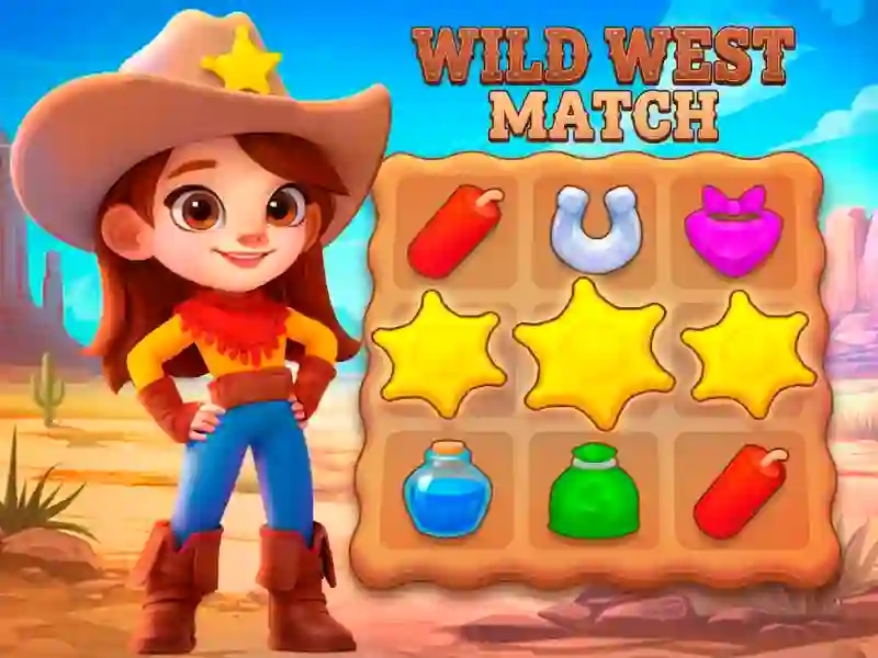 Hra Wild West Match online