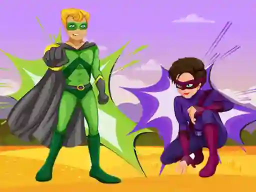 Hra Superheroes Jigsaw online