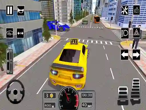 Hra Modern City Taxi Car Simulator online
