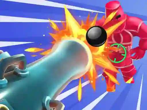 Hra Cannons Blast 3D online